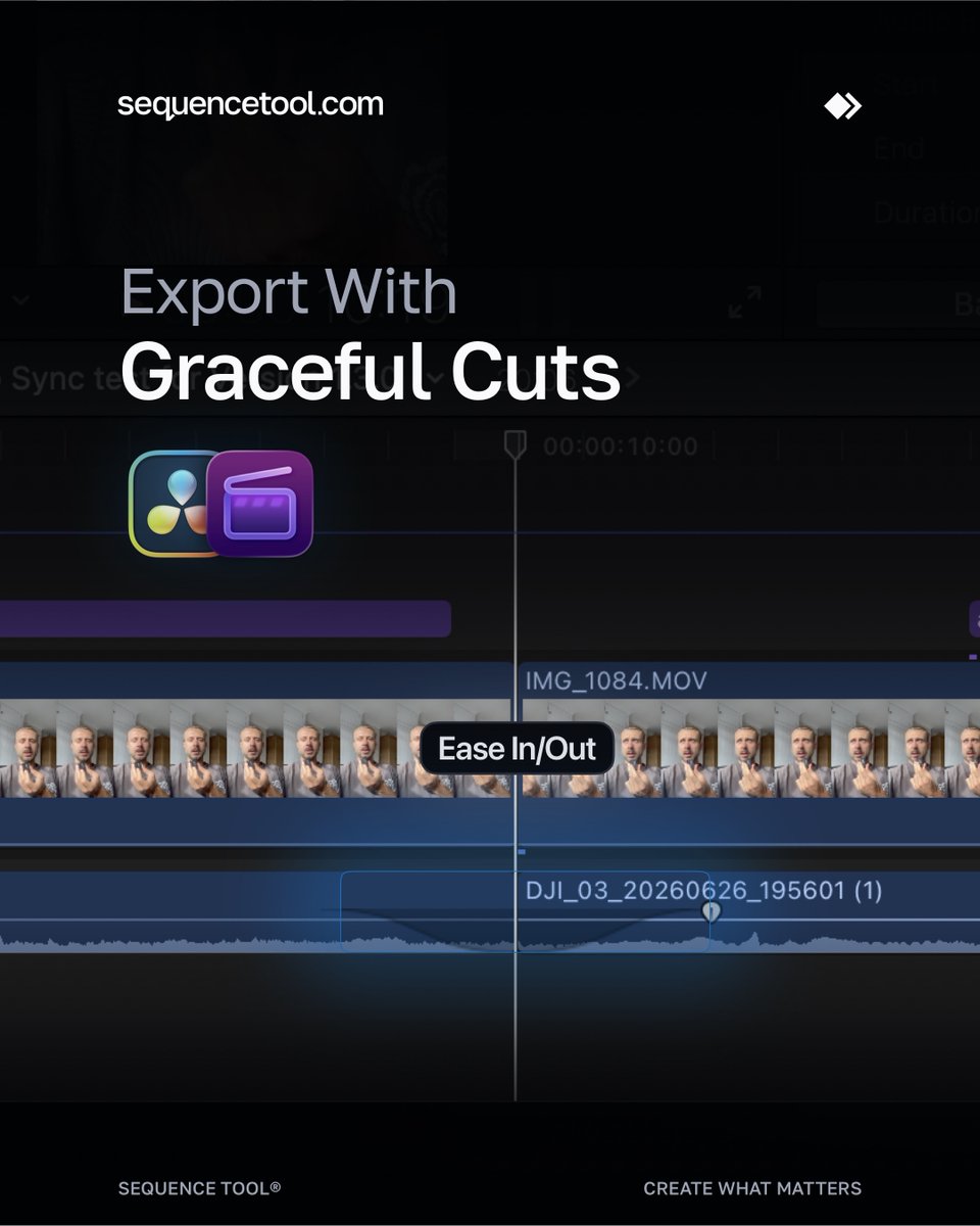 Nobody wants harsh audio cuts.

 https://t.co/lFnblATrGP
